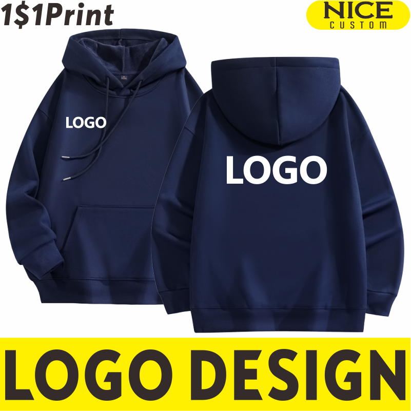 Embroidery Design Logo - Winter Men And Women Velvet Warm