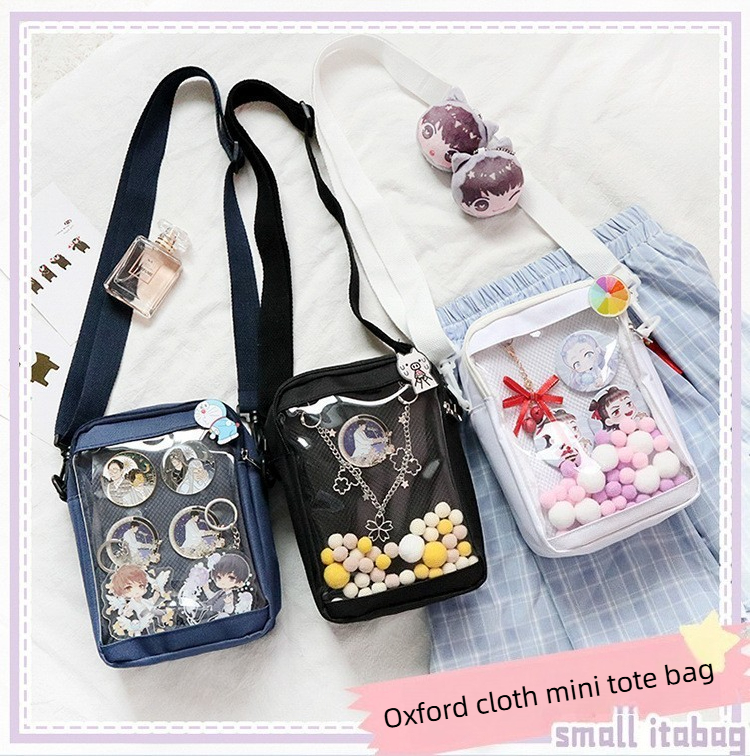 Japanese itabag Transparent Mi - огляд і ціна Embroidery Reddit