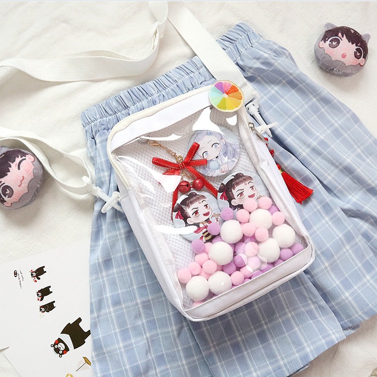 Japanese itabag Transparent Mi - огляд і ціна Embroidery Reddit