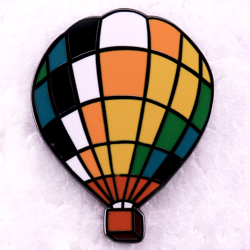 Hot Air Balloon Enamel Pin You - огляд і ціна Embroidery Bali