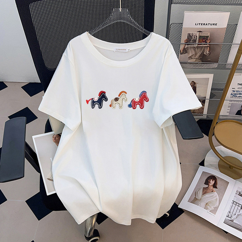 170Kg Plus Size Women's Bust 1 - огляд і ціна Embroidery Cotton Shirt
