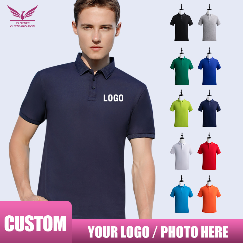 Personality Customization Polo - огляд і ціна Embroidery Cotton Shirt