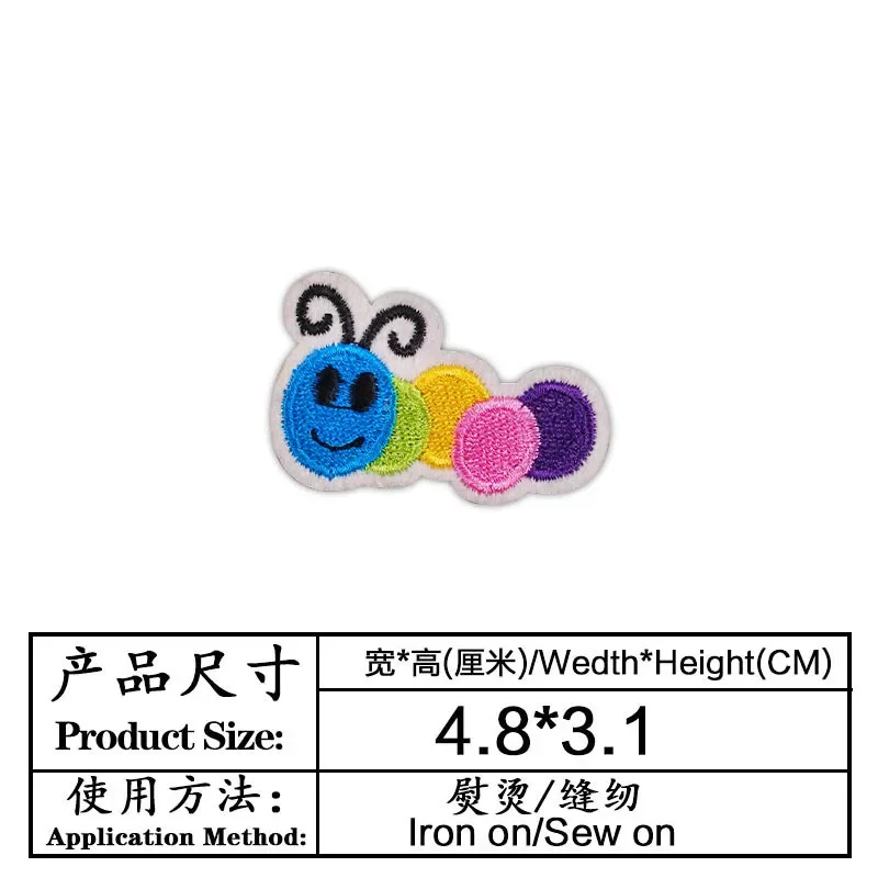 100pcs/Lot Small Embroidery Pa - огляд і ціна Embroidery Lady Bug